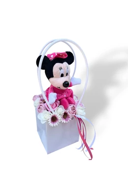Ajándéktáska ovis ballagásra Minnie egérrel