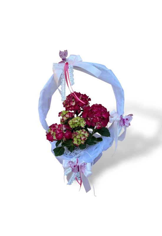 Májuskosár hortenziával 5.