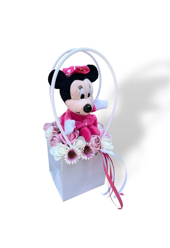 Ajándéktáska ovis ballagásra Minnie egérrel